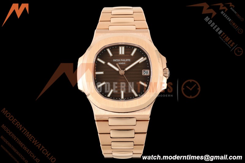 Patek Philippe - Nautilus Automatic Gain Weight 40mm 5711/1R RG/RG Brown DDF DD330