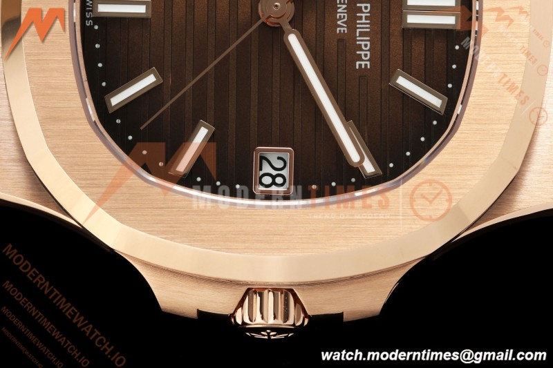 Patek Philippe - Nautilus Automatic Gain Weight 40mm 5711/1R RG/RG Brown DDF DD330