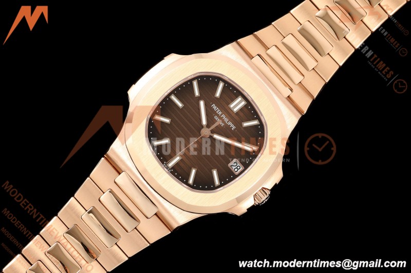 Patek Philippe - Nautilus Automatic Gain Weight 40mm 5711/1R RG/RG Brown DDF DD330