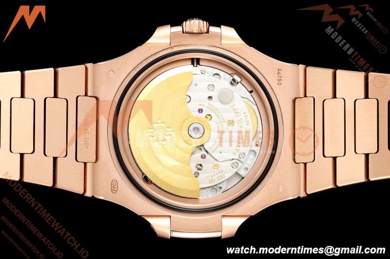 Patek Philippe - Nautilus Automatic Gain Weight 40mm 5711/1R RG/RG Brown DDF DD330