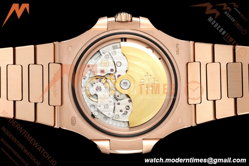 Patek Philippe - Nautilus Automatic Gain Weight 40mm 5711/1R RG/RG Brown DDF DD330