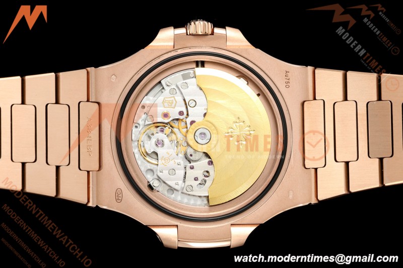 Patek Philippe - Nautilus Automatic Gain Weight 40mm 5711 RG/RG White DDF DD330 | 파텍 필립 - 노틸러스 오토매틱 게인 웨이트 40mm 5711 RG/RG 화이트 DDF DD330