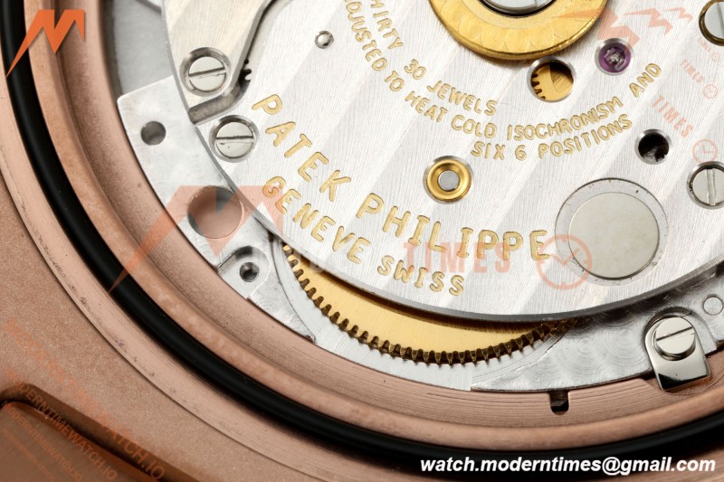 Patek Philippe - Nautilus Automatic Gain Weight 40mm 5711 RG/RG White DDF DD330 | 파텍 필립 - 노틸러스 오토매틱 게인 웨이트 40mm 5711 RG/RG 화이트 DDF DD330