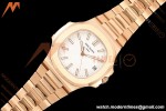 Patek Philippe - Nautilus Automatic Gain Weight 40mm 5711 RG/RG White DDF DD324
