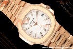 Patek Philippe - Nautilus Automatic Gain Weight 40mm 5711 RG/RG White DDF DD324