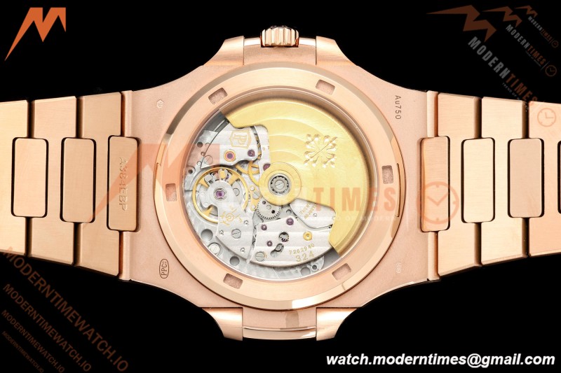 Patek Philippe - Nautilus Automatic Gain Weight 40mm 5711 RG/RG White DDF DD324