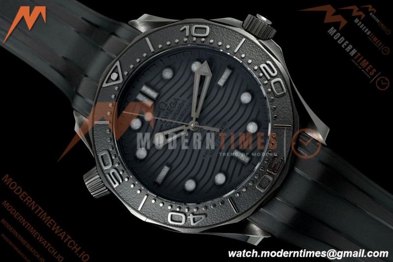 Omega - Seamaster Diver 300m 43.5mm Black Ceramic CER/RU Black VSF V4 VS8806 | 오메가 - 시마스터 다이버 300m 43.5mm 블랙 세라믹 CER/RU 블랙 VSF V4 VS8806