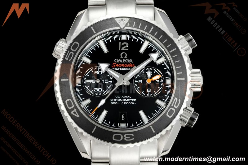 Omega - Seamaster Planet Ocean 600m Chrono 45.5mm SS/SS CER/GREY/BLK TVSF A9900