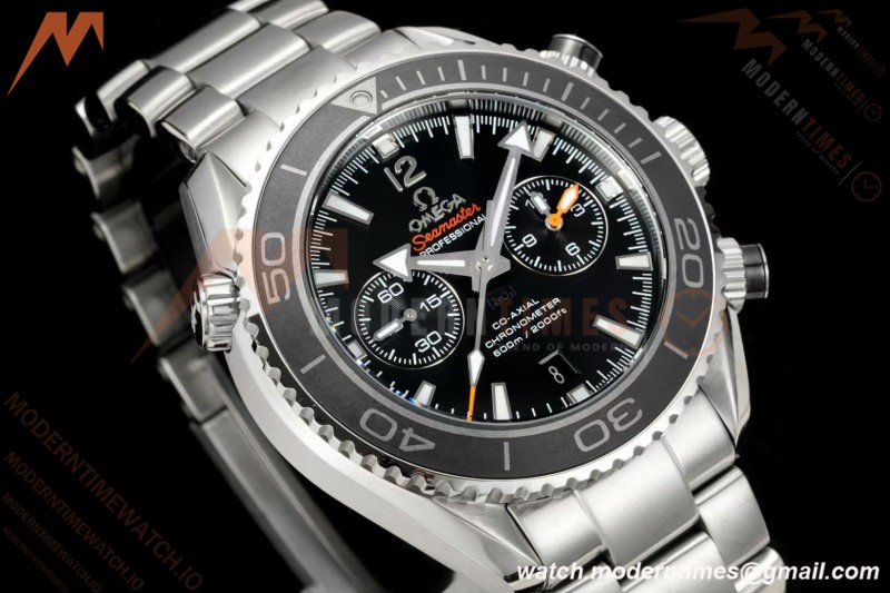 Omega - Seamaster Planet Ocean 600m Chrono 45.5mm SS/SS CER/GREY/BLK TVSF A9900