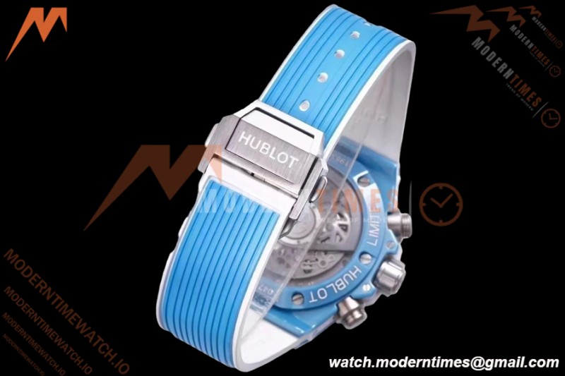 Hublot - Big Bang Unico 42mm Sky Blue Ceramic CER/RU Blu/Ske BBF A1280