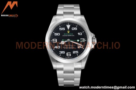 Rolex - AirKing 126900 40mm 904L SS/SS Black VSF VS3230