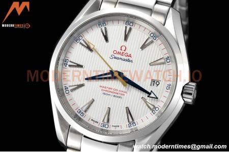 Omega - Seamaster Aqua Terra 150m 41.5mm Golf Edition SS/SS White VSF A8500