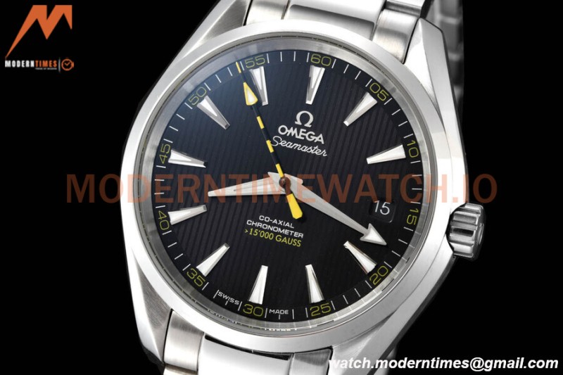 Omega - Seamaster Aqua Terra 150m 41.5mm Bumblebee SS/SS Black VSF A8500