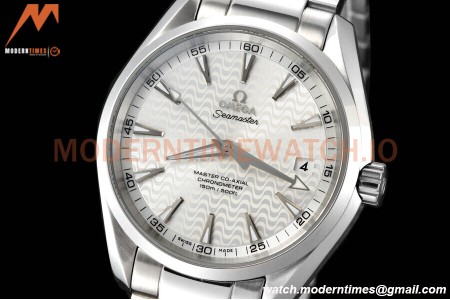 Omega - Seamaster Aqua Terra 150m 41.5mm SS/SS White Waved VSF A8500
