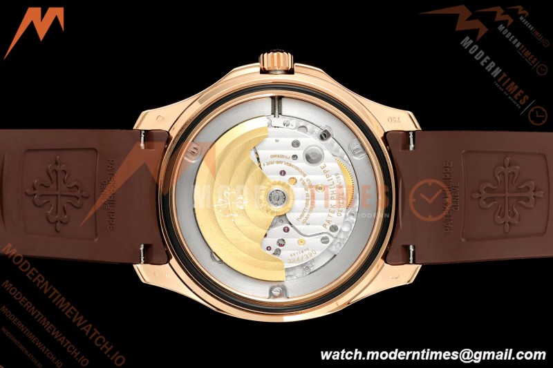 Patek Philippe - Aquanaut 5167R 40mm RG/RU Brown/Num BBF DD324
