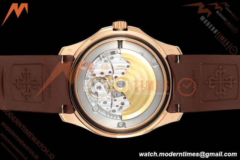Patek Philippe - Aquanaut 5167R 40mm RG/RU Brown/Num BBF DD324