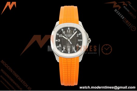 Patek Philippe - Aquanaut 5167A 40mm SS/RU Orange Blk/Num BBF DD324