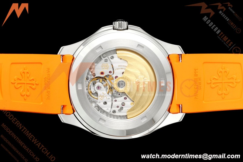 Patek Philippe - Aquanaut 5167A 40mm SS/RU Orange Blk/Num BBF DD324