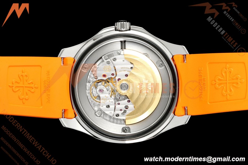Patek Philippe - Aquanaut 5167A 40mm SS/RU Orange Blk/Num BBF DD324
