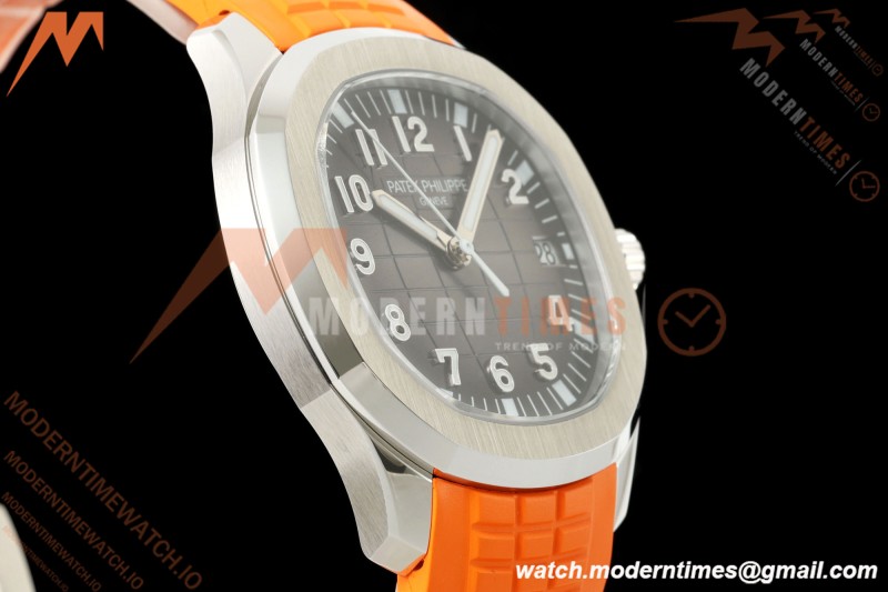 Patek Philippe - Aquanaut 5167A 40mm SS/RU Orange Blk/Num BBF DD324