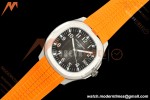Patek Philippe - Aquanaut 5167A 40mm SS/RU Orange Blk/Num BBF DD324