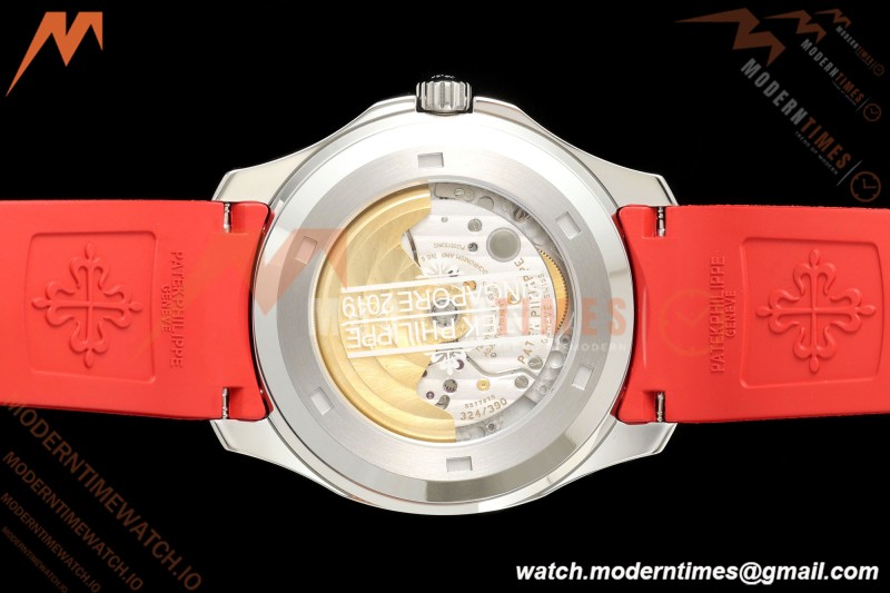Patek Philippe - Aquanaut 5167A 40mm SS/RU Red Blk/Num BBF DD324