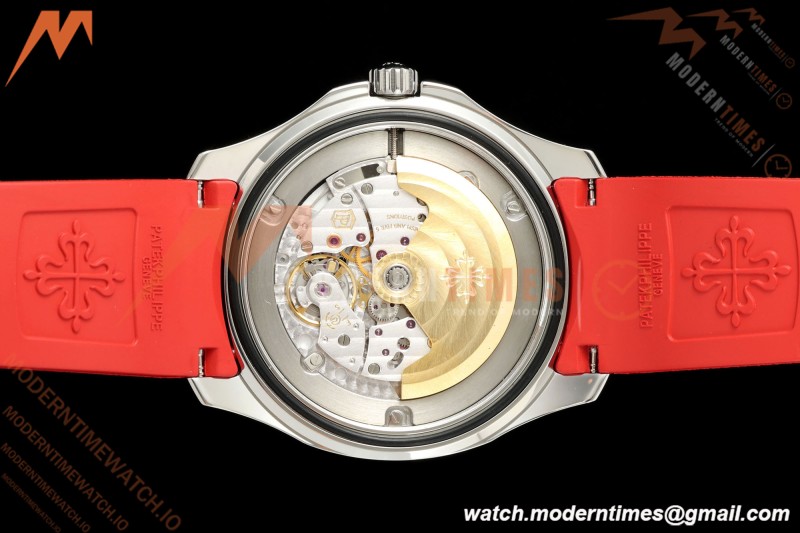 Patek Philippe - Aquanaut 5167A 40mm SS/RU Red Blk/Num BBF DD324