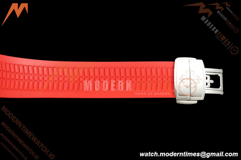 Patek Philippe - Aquanaut 5167A 40mm SS/RU Red Blk/Num BBF DD324