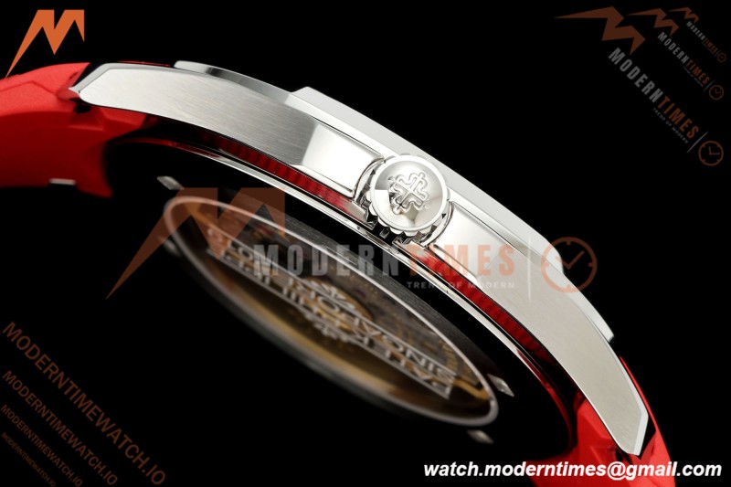 Patek Philippe - Aquanaut 5167A 40mm SS/RU Red Blk/Num BBF DD324