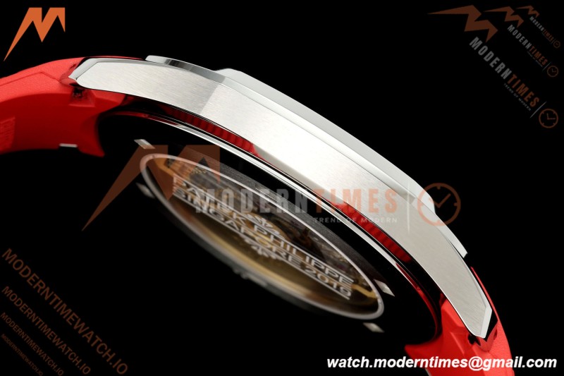 Patek Philippe - Aquanaut 5167A 40mm SS/RU Red Blk/Num BBF DD324