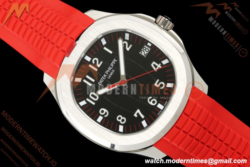 Patek Philippe - Aquanaut 5167A 40mm SS/RU Red Blk/Num BBF DD324