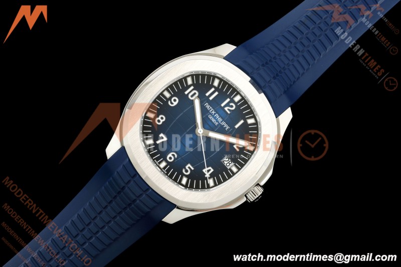 Patek Philippe - Aquanaut 5168G 42mm SS/RU Blue Blu/Num BBF DD324