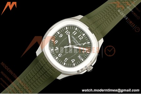 Patek Philippe - Aquanaut 5168G 42mm SS/RU Green Grn/Num BBF DD324
