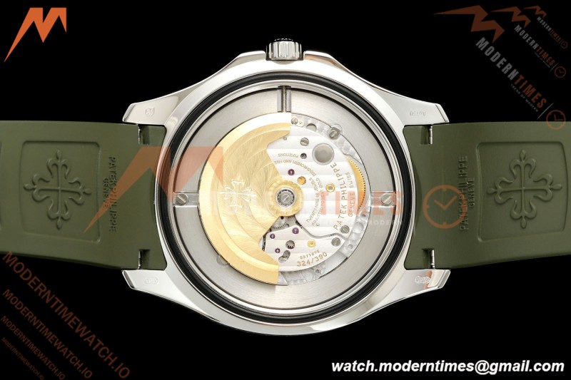 Patek Philippe - Aquanaut 5168G 42mm SS/RU Green Grn/Num BBF DD324