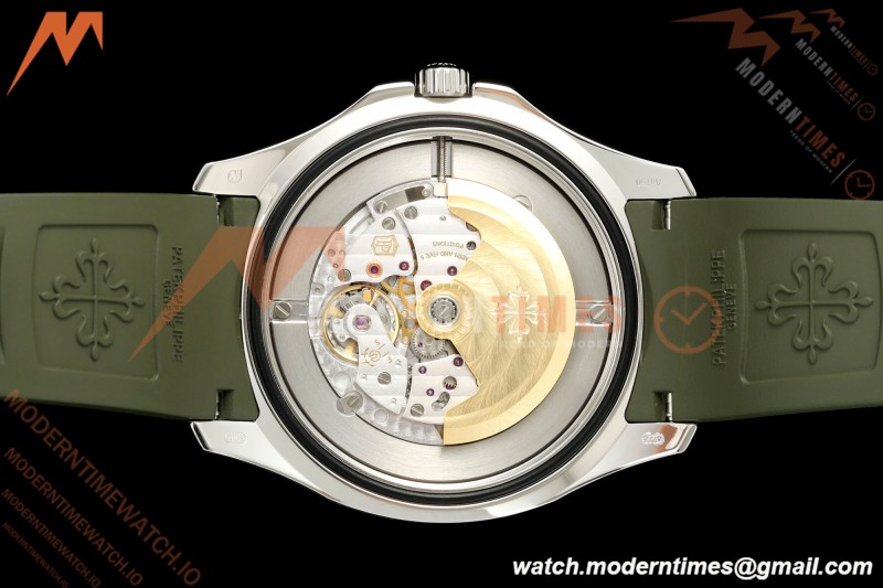 Patek Philippe - Aquanaut 5168G 42mm SS/RU Green Grn/Num BBF DD324