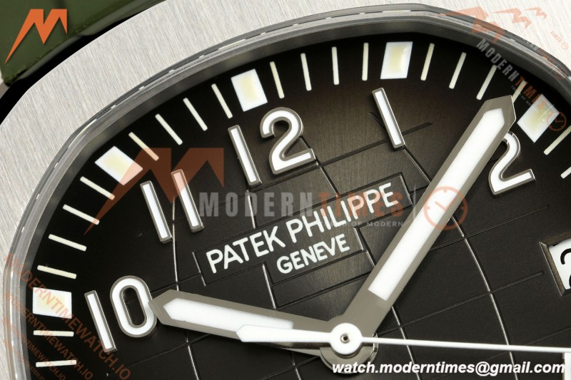 Patek Philippe - Aquanaut 40mm 5167A SS/RU Grn/Num DDF DD324