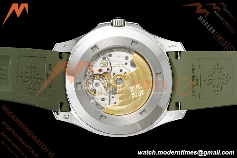 Patek Philippe - Aquanaut 5168G Gain Weight 42mm SS/RU Green Grn/Num DDF DD324