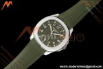 Patek Philippe - Aquanaut 5168G Gain Weight 42mm SS/RU Green Grn/Num DDF DD330