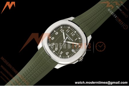 Patek Philippe - Aquanaut 5168G Gain Weight 42mm SS/RU Green Grn/Num DDF DD330