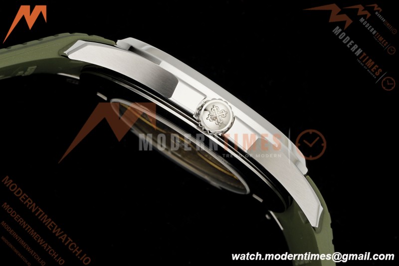 Patek Philippe - Aquanaut 5168G Gain Weight 42mm SS/RU Green Grn/Num DDF DD330