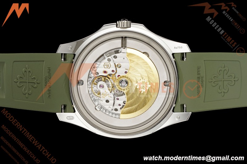 Patek Philippe - Aquanaut 5168G Gain Weight 42mm SS/RU Green Grn/Num DDF DD330
