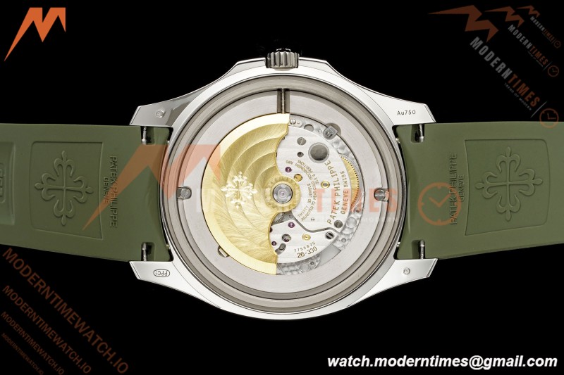 Patek Philippe - Aquanaut 5168G Gain Weight 42mm SS/RU Green Grn/Num DDF DD330