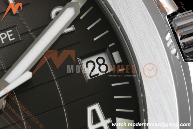 Patek Philippe - Aquanaut 40mm 5167A SS/BLK/RU Grey Dial DDF DD330