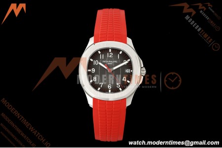 Patek Philippe - Aquanaut 40mm 5167A SS/RED/RU Grn/Num DDF DD324