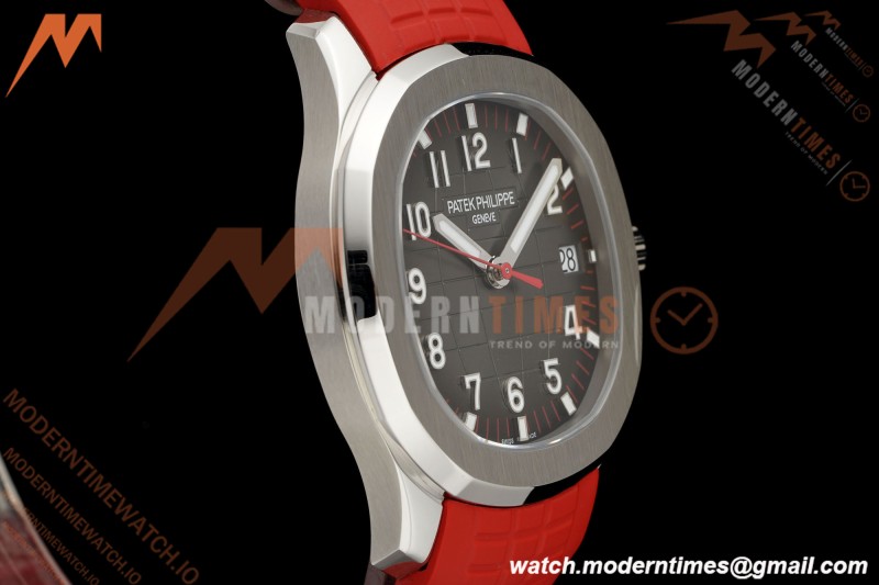 Patek Philippe - Aquanaut 40mm 5167A SS/RED/RU Grn/Num DDF DD324