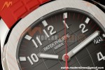 Patek Philippe - Aquanaut 40mm 5167A SS/RED/RU Grn/Num DDF DD324