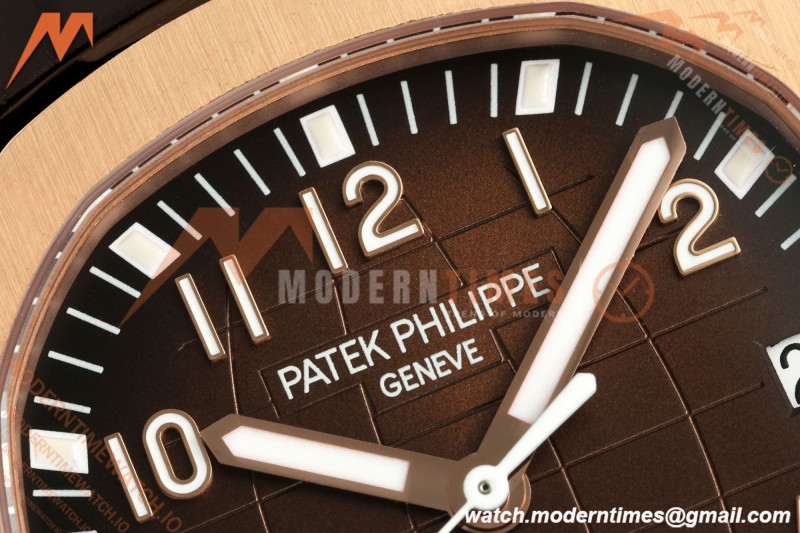 Patek Philippe - Aquanaut 40mm 5167R Gain Weight RG/RU Brn/Num DDF DD324