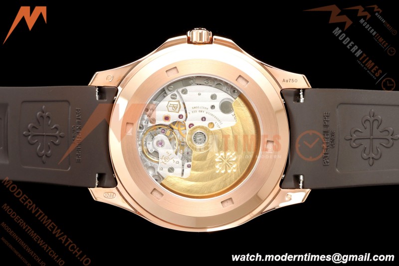 Patek Philippe - Aquanaut 40mm 5167R Gain Weight RG/RU Brn/Num DDF DD324