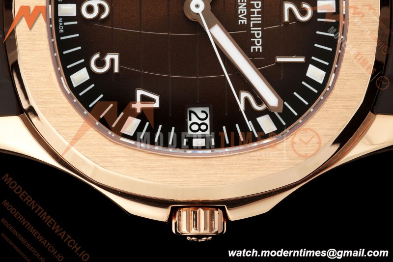 Patek Philippe - Aquanaut 40mm 5167R Gain Weight RG/RU Brn/Num DDF DD330