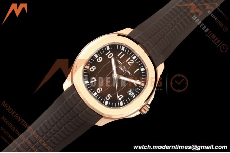 Patek Philippe - Aquanaut 40mm 5167R Gain Weight RG/RU Brn/Num DDF DD330